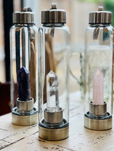 Load image into Gallery viewer, Crystal water drinking bottles