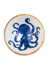 Load image into Gallery viewer, Mango wood bowls Octopus design
