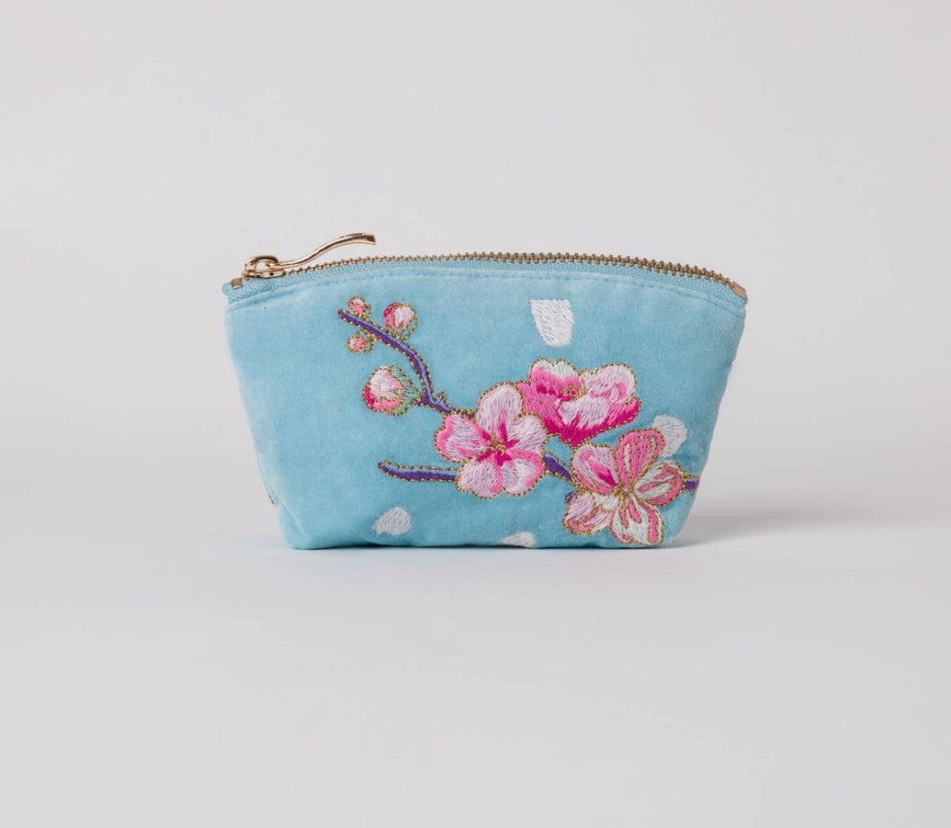 Elizabeth Scarlett Cherry blossom coin purse